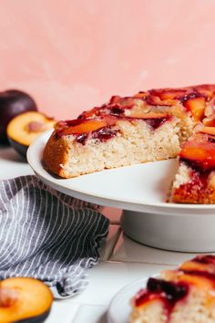 All Minimalist Baker Recipes Plum Upside Down Cake, Brunch Cake, Summer Eats, Minimalist Baker, Eggless Baking, Vegan Cakes, Dairy Free Yogurt, Cake Vegan, Recipes Cake