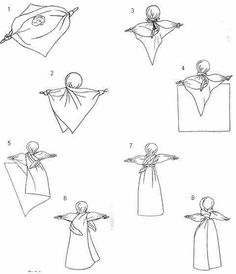 instructions for how to make an origami angel