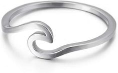 Sea Wave, New Bra, Tool Gifts, Statement Ring Silver, Sea Waves, Silver Roses, Silver Rose Gold, Ring Silver, Black Rings