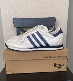 VINTAGE ADIDAS 2002 SHOES  Condition: Excellent used condition like new  Size: 48 UK-13 US-12,5  JP-31 cm 2000s Adidas, White Y2k, Adidas Shoes Mens, Adidas Vintage, Sneakers Athletic, Vintage Adidas, Y2k 2000s, Adidas Shoes, Ukraine