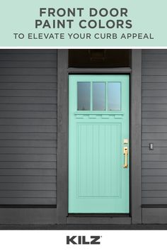 front door paint colors to elevate your curb appeal