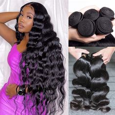 PRICES MAY VARY. 💕💕💕Super Soft & Natural &Healthy : 12A 100% Unprocessed Brazilian Virgin Remy Human Hair Body Wave 4 Bundles , Cut from The Young Healthy Female Donors. Unique Treatment Process, Make Every Hair Very Soft, Bouncy and Shiny, No Louse. Wear It Like Your Own Hair ,No Any Discomfort 💕💕💕Aelinsi Body Wave Bundles Quality: Human Hair Bundles. Double Machine Weft, Very Tight Weft ,No Layered . All Our Hair No Shedding . Without Any Chemical Process,No Smell . Keep Curly Even After Brazilian Human Hair Weave, Brazilian Virgin Hair Body Wave, Body Wave Bundles, Weave Extensions, Black Hair Extensions, Sales Promotion, Human Hair Bundles, Brazilian Body Wave, Raw Hair