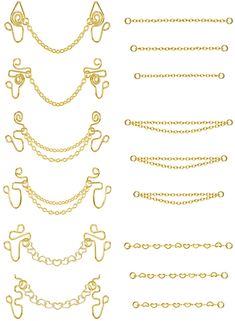 PRICES MAY VARY. ✿[Trendy Nose Cuffs]: Fake nose ring with chains, the chains can connecting nose cuff, a new fake nose ring hoop style, it’s super cool that a chain between 2 nose jewelry. All eyes will focus on you! ✿[Value Pack]: 12pcs fake piercing african jewelry, 9pcs chains in 40mm 45mm 50mm, perfect size for most people. It can be worn with or without nose piercings nose. ✿[Hypoallergenic Nose Rings]: They all made of 316L STAINLESS STEEL, Nickel-free and Lead-free, never rust. If it is Wire Fake Piercing, Piercings Nose, Nose Cuffs, Piercings Jewelry, African Gold, Nose Cuff, Things I Need To Buy, Nose Piercings, Fake Nose Rings