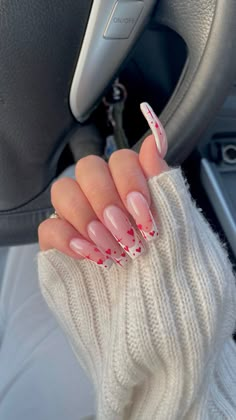 Unghie Nail Art, February Nails, Simple Acrylic Nails, Valentine Nails, New Nails, Luxury Nails, Funky Nails, Dream Nails, Pretty Acrylic Nails