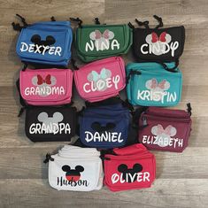 Unisex Disney Theme Fanny Pack for Men and Women Minnie Mouse | Etsy Disney Surprise Box Ideas, Disney Travel Accessories, Unique Disney Gifts, Disney Trip Reveal, Disney Savings, Disney Surprise, Disney 2023, School Cheer, Family Disney Trip