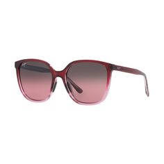 Dive into a good time with Maui Jim� Good Fun Glass Polarized Sunglasses for Ladies. These Maui Jim sunglasses feature multi-layer PolarizedPlus2� technology, which eliminates 99.9% of glare and stokes the colors of the world around you. Choose the Maui Rose� option for a hint of pink tint built for maximizing contrast � perfect for fast-action activities. HCL� Bronze tints cast a warm glow over your vistas and are excellent for everyday use. Each style sports lightweight SuperThin glass butterfly lenses, which are inset to deliver clear, crisp views of your adventures while standing up to scratches. The Good Fun line has squared nylon frames that create a "here for a good time," sun-soaked atmosphere. The embedded nose pads help keep your sunglasses in place, even when perspiration is pre Colors Of The World, Fishing Sunglasses, Fishing Shop, Maui Jim Sunglasses, Glass Butterfly, Maui Jim, Rod And Reel, Fishing Accessories, World Of Color