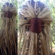 Viking Braids, Viking Hair, Simple Hairstyles, Hippie Hair, Dread Hairstyles, Dreadlock Hairstyles, Hairstyles Easy, Boho Hairstyles