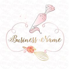 a logo for a restaurant called business e - same, with an image of a whisk on it