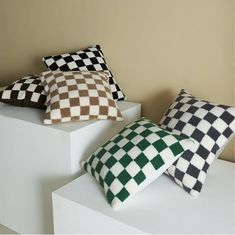 checkerboard Cushion Covers
45x45 cm Cushion Covers
Set of 2 Pillow Cases
Black Faux Fur Cushions
High-Quality Faux Fur
Soft and Durable Material
Hidden Zipper Pillowcases
Exquisite Checkerboard Designs
Reversible Pillow Covers
Fluffy Faux Fur Pillows
12x20, 18x18, 20x20 Inches
2-Piece Cushion Cover Set
Home Decor Applications
Living Room Pillowcases
Bedroom Cushion Covers
Couch and Sofa Pillows
Car and Office Decor
Café and Bookstore Pillows
Gift Ideas for Friends
Budget Gift Ideas for Family Pillow Covers Design, Gingham Pillow, Affordable Seating, Farmhouse Decorative Pillows, Plaid Sofa, Budget Interior, Budget Interior Design, Amazon Decor, Sofa Cushion Cover