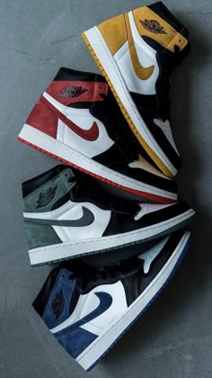 Colorful Jordans | #nike Sepatu Air Jordan, Jordan Shoes Wallpaper, Shoes Wallpaper, Nike Air Jordan Shoes, Trendy Shoes Sneakers, Custom Nike Shoes, Kicks Shoes, Jordan Shoes Retro