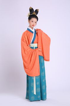 Ancient Hanfu, Chinese Kimono, Traditional Asian Dress, Middle Eastern Fashion, Tang Dynasty