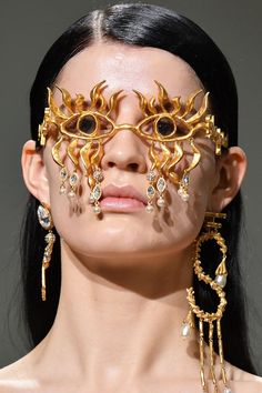 Face Jewellery, Runway Details, Iris Van Herpen, Spring Couture, Viktor Rolf, Alexandre Vauthier, Vogue Russia, Couture Jewelry