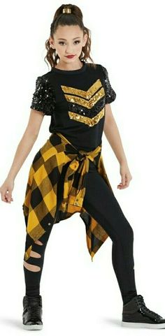 Weissman I Can Be Someboy 4 Piece Hip Hop Costume Size Adult Small Gold Black. Shipped with USPS Priority Mail. Includes Ponytail Cuff. Lyrical Dance Costumes For Boys, Hiphop Dance Shirt, Cheap Contemporary Costumes, Dress Up Days Elementary School, Hip Hop Dance Poses, Weissman Dance Costumes, Hip Hop Dance Outfits, Dance Recital Costumes, Dance Costumes Dresses