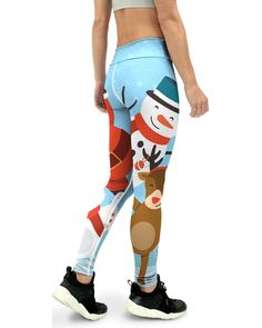 Super soft, stretchy and comfortable yoga pants. Comfortable Yoga Pants, Plus Size Halloween Costume, Christmas Leggings, Yoga Pants Outfit, Christmas Print, Stretch Leggings, Pencil Pants, Yoga Shorts, Lynx