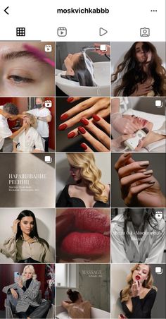 Hair Instagram Feed, Beauty Salon Social Media, Instagram Feed Planner, Instagram Feed Layout, Social Media Management Tools, Beauty Center, Portfolio Inspiration, Instagram Ideas Post