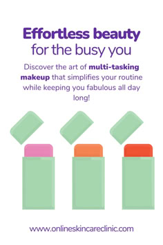 Discover six multi-tasking makeup products to help you get ready quickly or on-the-go! Cream formulas that can work as an eyeshadow, blush or lip balm from drugstore to high end options. Vacation Makeup, Colorescience Sunforgettable, Holiday Skincare, Cream Blush Stick, Simple Makeup Looks, Effortless Beauty