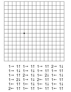 an image of a grid with numbers on it