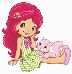 Strawberry Shortcake Outfits, Cartoon Hello Kitty