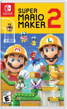 the nintendo wii game super mario maker 2