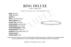 the ring deluxe bracelet is shown in white gold