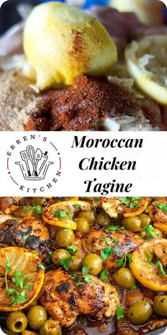 moroccan chicken vagine with lemons and olives