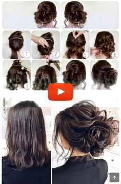 Short & Sweet! Valentine's Day Hairstyles for Short Hair hoco hair ideas straight, hoco hair, hoco hair ideas half up half down, hoco hair ideas for short hair..!! Cute Ponytail Hairstyles, Braids Summer, For School, Hairstyles For, Bridesmaid Hair Down, Homecoming Hair Down, Cute Hairstyles For Medium Hair, Summer Hairstyles For Medium Hair, Hairdo For Long Hair