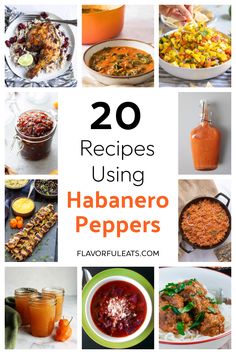 20 recipes using habanero peppers