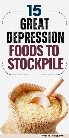 There are plenty of things to learn from this part of history, The Great Depression, including how to stock a pantry. If it’s your first time reading about this, here are some pantry staples that can last a long time and are perfect for those hard times: Frugal Living | Frugal living tips | Frugal Living ideas | Frugal Living tips for beginners Things To Make Instead Of Buying, Frugal Eating, Prepping On A Budget, Cheap Protein, Grocery Essentials, Peasant Food, Living Frugal, Pantry Food