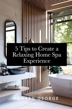 Discover 5 tips for the ultimate home spa experience – soothing scents, serene decor, and more. Elevate your relaxation game! 🌿✨ #HomeSpa #Wellness #SelfCare Spa Like Home Interior Design, Spa Lighting Ideas, Home Wellness Room, Spa Ideas At Home, Small Spa Room Ideas, Spa At Home Ideas, Home Wellness Spa, Spa Bedroom Ideas