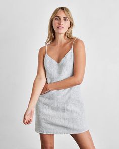 Our signature 100% French Flax Linen Slip is easygoing loungewear perfected. Simple, functional, and effortless, our slips are mini-length and oversized to ensure maximum comfort. Featuring a low back, v-shaped neckline, and adjustable spaghetti straps, these pure linen slips are light, breathable, and guaranteed to deliver you the perfect night’s sleep. Linen Sleepwear, Bed Threads, Perfect Night, Pink Clay, Bed Linen Sets, Capsule Collection, Affordable Luxury, Pure Linen, Linen Pants