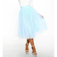 Women's Swing Tutu Midi Organza Pink Sky Blue Grey Skirts Layered Casual Casual Daily S M L Light Blue Stretch Skirt For Summer, Flowy Light Blue Party Skirt, Light Blue Flowy Skirt For Party, Blue Flared Tulle Skirt, Blue Full Tulle Skirt, Light Blue Stretch Skirt For Spring, Non-stretch Light Blue Summer Skirt, Fitted Blue Skirt For Spring, Fitted Light Blue Skirt For Summer