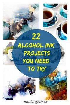 alcohol ink projects you need to try