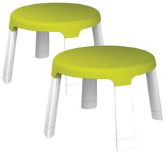 Make the conversion from our Portaplay Activity Center to a Play Table even more exciting with matching stools for your little ones. Sturdy and lightweight, these stools are designed to be just the right height for children up to 5 years of age.     Stools come in a set of two.;     Weight Load : Holds up to 77 pounds.;     Wipe clean with a dry cloth. If necessary, wipe clean with cloth dampened in water and mild soap.;   Specifications:     L: 12.6" x W: 4.3" x H: 12.6";     Weight: 3.5lbs (fo Toddler Play Table, Table Activities For Toddlers, Baby Activity Center, Baby Activity, Kids Stool, Friend Activities, Activity Center, Play Table, Activity Table