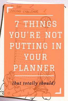 7 Things You're Not Putting in Your Planner but Should Bullet Journal Banners, Digital Bullet Journal, To Do Planner, Franklin Covey, Journal Idea, Habit Trackers, Planner Tips, Passion Planner