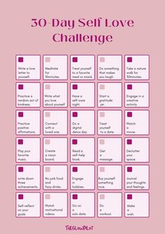 #SelfLove #SelfCareChallenge #SelfCareIdeas #SelfLoveJourney #SelfCareRoutine #SelfLoveTips #SelfCareInspiration #SelfCareGoals #SelfLoveQuotes #SelfCareEveryday #30dayschallenge #SelfCareRituals#selflovetips 30 Days Breakup Challenge, 30days Challenge Ideas, How I See Myself, Liz Mindset, Challenged To Do With Friends, Self Love Challenge, 24 Day Challenge, Journal Inspiration Writing, Bullet Journal Mood Tracker Ideas