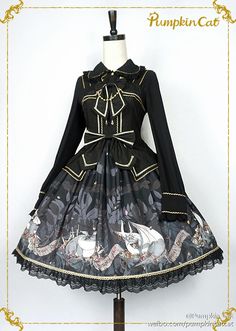 Daily updates on new lolita items and many lovely pictures of dress, dessert, etc. Hope you find a... Gaun Abad Pertengahan, Pumpkin Cat, Lovely Pictures, Lolita Outfits, Old Fashion Dresses, Anime Dress, Inspired Outfits, Kawaii Clothes, Harajuku Fashion