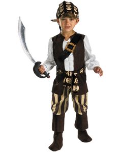 Boys Pirate Costume Toddler Pirate Costumes, Boys Pirate Costume, Pirate Dress Up, Pirate Costume Kids, Toddler Boy Costumes, Halloween Infantil, Pirate Halloween Costumes, Pirate Kids