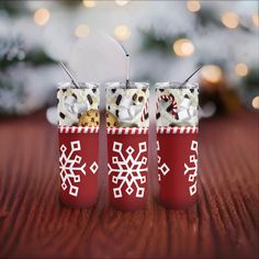 Christmas Drink 20oz Skinny Tumbler My Simple Creations Christmas Drink, Steel Straw, Stainless Steel Straws, Christmas Drinks, 20 Oz Tumbler, Car Cup Holder, Cup Holders, Relish, Stainless Steel Tumblers