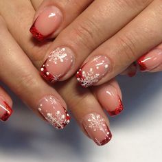 Trending Winter Nails Art Fashion | Christmas Nail 2023 | Winter Nails Gel Mani Christmas Nails, Metallic Nails Design, Cute Simple Nails, Fancy Nails Designs, Christmas Nails Easy, Christmas Gel Nails, Pretty Nail Designs, Christmas Nail Art Designs, Makijaż Smokey Eye