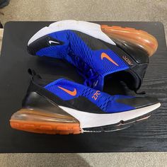 Nike Air Max 270 trainers 

Racer Blue Crimson Orange

Men’s 13 AH8050-401

One insole is damaged and will need replacement

#Sneakers #airmax #nike #trainers #270 Airmax Nike, Nike Trainers, Nike Air Max 270, Air Max 270, Men's Sneakers, Air Max, Nike Air Max, Nike Air, Nike