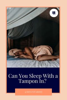 To tampon or not to tampon at night...some of you Untabooers sent this in and it all comes down to YES IF: 👉 You put in the tampon right before you sleep and taking it right after within an 8 hour period (we want to avoid TSS and potential infections) 👉 Choose the right absorbency for your flow that day 👉 Do not have a history or tendency of inflammation or infections 👉 Set an alarm to remind yourself Alternatives other people use are overnight pads or menstrual cups!