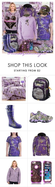 "Purple Realtree" by muddyramcowgirl ❤ liked on Polyvore featuring Realtree, Carhartt and plus size clothing Muddy Girl, Purple Camo, Bowhunting