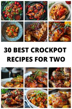 30 Best Crockpot Recipes for Two Recipes For Two People, Small Crockpot Recipes, Crockpot Recipes For Two, Mini Crockpot Recipes, Dinner Ideas For Two, Slow Cooker Baked Beans, Crockpot Pork Tenderloin, Delicious Crockpot Recipes, Best Crockpot