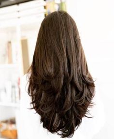 Haircut Straight Hair Long Hairstyles 24  Ideas #hair #hairstyles #haircut Concave Layers, Haircuts For Long Hair With Layers, Long Layered Haircuts, Haircuts For Medium Hair, Haircuts Straight Hair, Layered Cuts, Long Hair Cuts