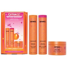 Amika Next-Level Nourishment Kit Amika Shampoo, Juicy Set, Amika Hair, Amika Hair Products, Tinted Eyebrow Gel, Dream Wishlist, Eyelash Conditioner, Eyelash Primer, Eyebrow Serum