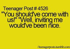 a yellow background with the words teenager post 426 you should't have to give up