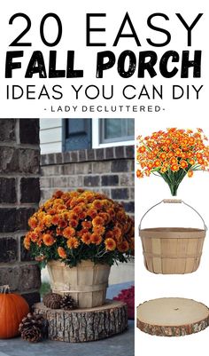 fall porch decor ideas you can diy