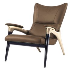 an image of a chair that is in the shape of a reclining lounge chair