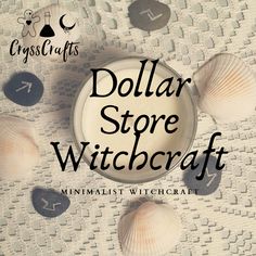 Dollar Store Witchcraft, Witchcraft Diy, Witchcraft Decor, Witchcraft Altar, Witch Supplies, Wiccan Crafts, Wiccan Decor, Online Psychic