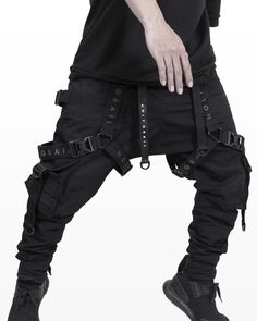 Techwear Cargo Pants, Cyberpunk Concept, Cyberpunk Concept Art, Festival Mode